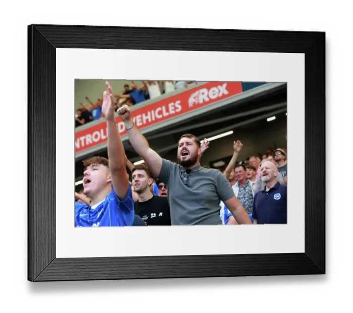 Framed Print : Brighton and Hove Albion v Aston Villa Premier League 23AUG26 Framed Print : Brighton and Hove Albion v Aston Villa Premier League 23AUG26