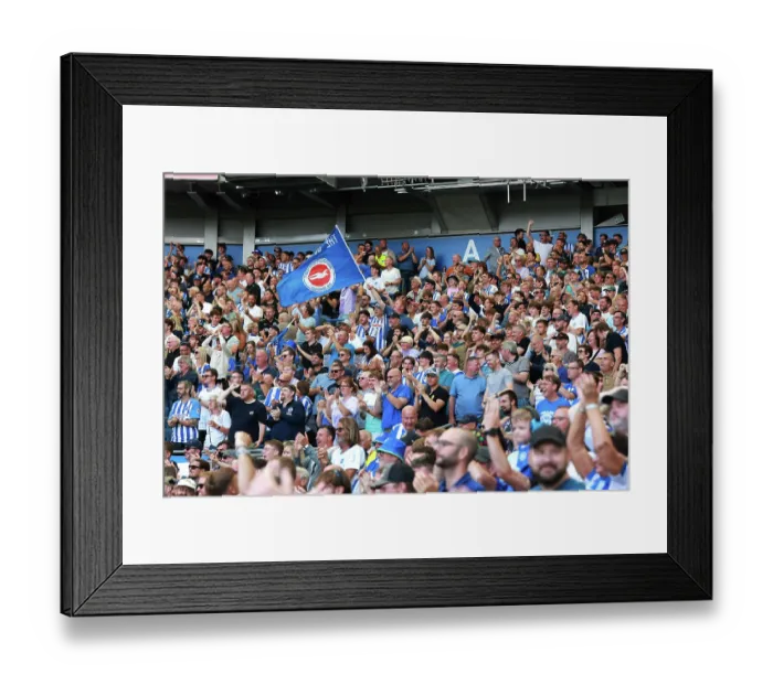Framed Print : Brighton and Hove Albion v Aston Villa Premier League 23AUG26 Framed Print : Brighton and Hove Albion v Aston Villa Premier League 23AUG26