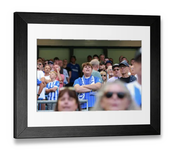 Framed Print : Brighton and Hove Albion v Aston Villa Premier League 23AUG26 Framed Print : Brighton and Hove Albion v Aston Villa Premier League 23AUG26