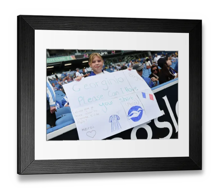 Framed Print : Brighton and Hove Albion v Aston Villa Premier League 23AUG26 Framed Print : Brighton and Hove Albion v Aston Villa Premier League 23AUG26