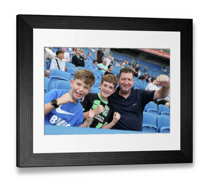 Framed Print : Brighton and Hove Albion v Aston Villa Premier League 23AUG26 Framed Print : Brighton and Hove Albion v Aston Villa Premier League 23AUG26