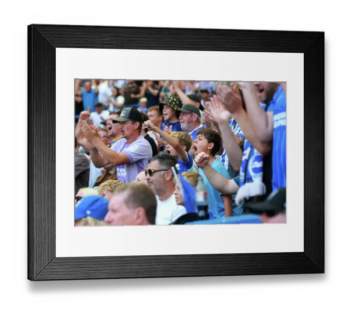 Framed Print : Brighton and Hove Albion v Aston Villa Premier League 23AUG26 Framed Print : Brighton and Hove Albion v Aston Villa Premier League 23AUG26