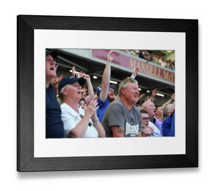 Framed Print : Brighton and Hove Albion v Aston Villa Premier League 23AUG26