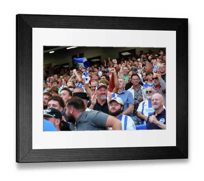 Framed Print : Brighton and Hove Albion v Aston Villa Premier League 23AUG26 Framed Print : Brighton and Hove Albion v Aston Villa Premier League 23AUG26