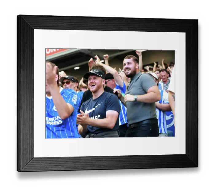 Framed Print : Brighton and Hove Albion v Aston Villa Premier League 23AUG26 Framed Print : Brighton and Hove Albion v Aston Villa Premier League 23AUG26