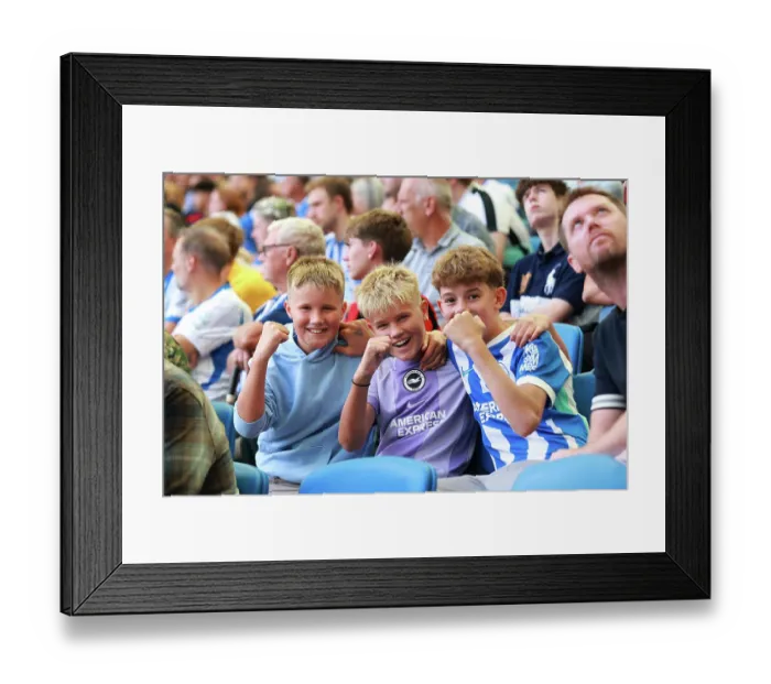 Framed Print : Brighton and Hove Albion v Aston Villa Premier League 23AUG26 Framed Print : Brighton and Hove Albion v Aston Villa Premier League 23AUG26