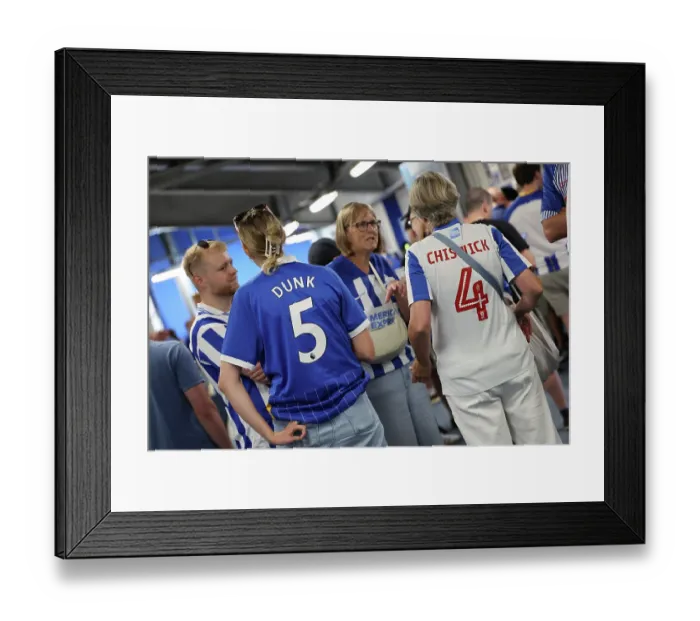 Framed Print : Brighton and Hove Albion v Aston Villa Premier League 23AUG26 Framed Print : Brighton and Hove Albion v Aston Villa Premier League 23AUG26
