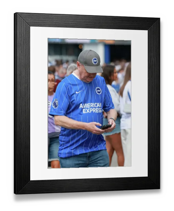 Framed Print : Brighton and Hove Albion v Aston Villa Premier League 23AUG26 Framed Print : Brighton and Hove Albion v Aston Villa Premier League 23AUG26