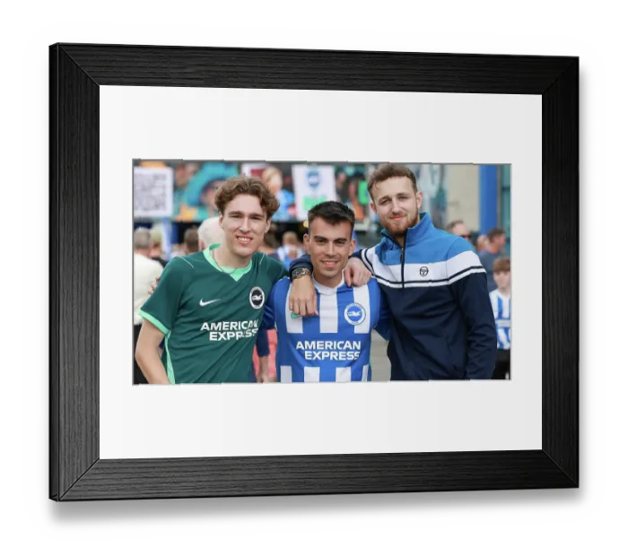 Framed Print : Brighton and Hove Albion v Aston Villa Premier League 23AUG26 Framed Print : Brighton and Hove Albion v Aston Villa Premier League 23AUG26