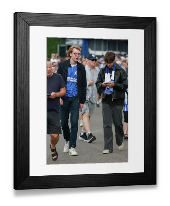 Framed Print : Brighton and Hove Albion v Aston Villa Premier League 23AUG26 Framed Print : Brighton and Hove Albion v Aston Villa Premier League 23AUG26