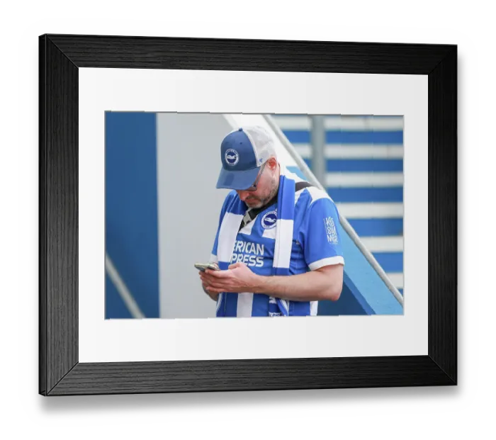 Framed Print : Brighton and Hove Albion v Aston Villa Premier League 23AUG26 Framed Print : Brighton and Hove Albion v Aston Villa Premier League 23AUG26