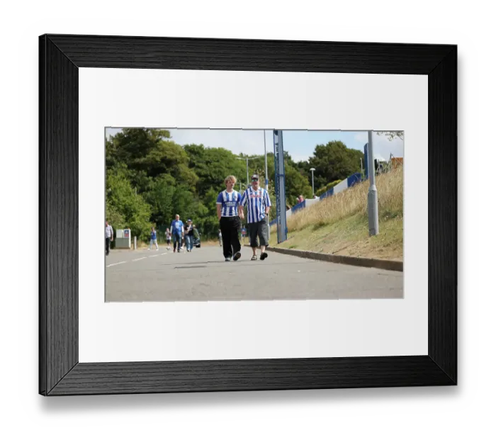 Framed Print : Brighton and Hove Albion v Aston Villa Premier League 23AUG26