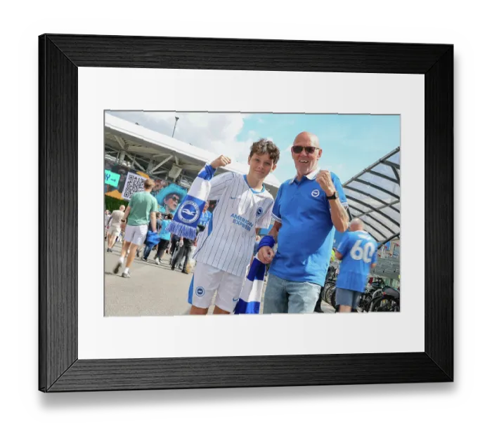 Framed Print : Brighton and Hove Albion v Aston Villa Premier League 23AUG26 Framed Print : Brighton and Hove Albion v Aston Villa Premier League 23AUG26