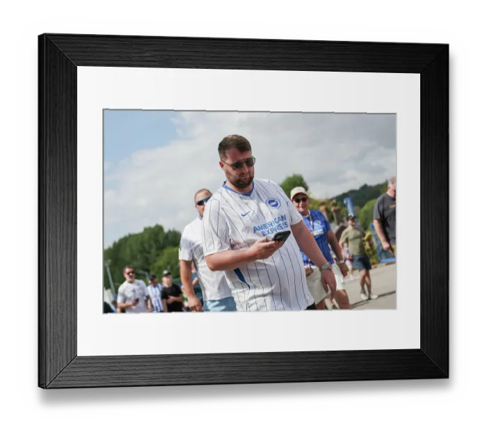 Framed Print : Brighton and Hove Albion v Aston Villa Premier League 23AUG26 Framed Print : Brighton and Hove Albion v Aston Villa Premier League 23AUG26