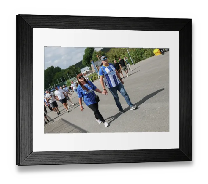 Framed Print : Brighton and Hove Albion v Aston Villa Premier League 23AUG26