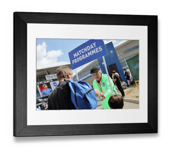 Framed Print : Brighton and Hove Albion v Aston Villa Premier League 23AUG26 Framed Print : Brighton and Hove Albion v Aston Villa Premier League 23AUG26