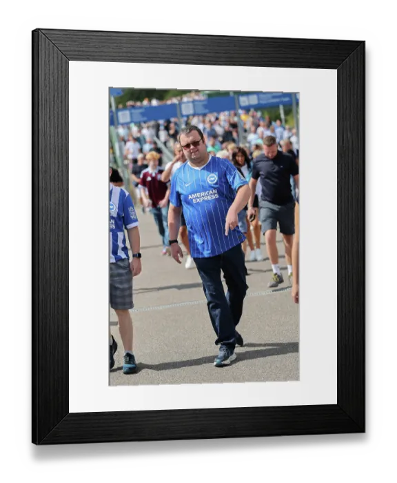 Framed Print : Brighton and Hove Albion v Aston Villa Premier League 23AUG26 Framed Print : Brighton and Hove Albion v Aston Villa Premier League 23AUG26