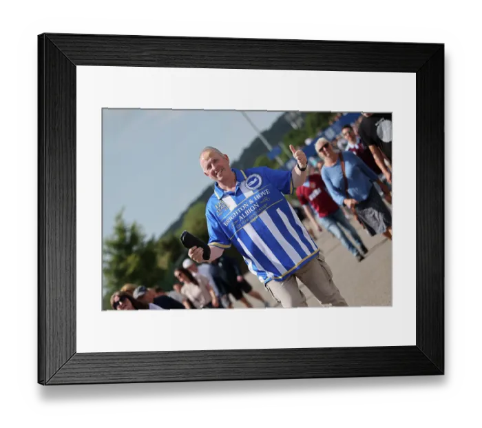 Framed Print : Brighton and Hove Albion v Aston Villa Premier League 23AUG26 Framed Print : Brighton and Hove Albion v Aston Villa Premier League 23AUG26