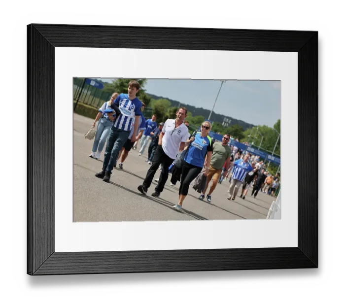 Framed Print : Brighton and Hove Albion v Aston Villa Premier League 23AUG26 Framed Print : Brighton and Hove Albion v Aston Villa Premier League 23AUG26