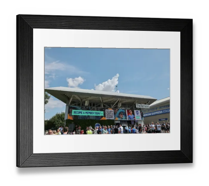 Framed Print : Brighton and Hove Albion v Aston Villa Premier League 23AUG26 Framed Print : Brighton and Hove Albion v Aston Villa Premier League 23AUG26