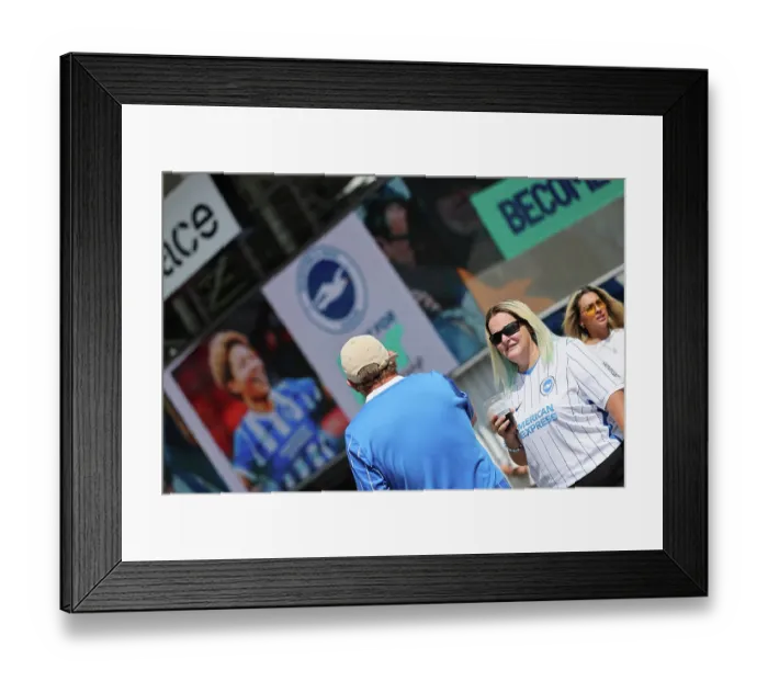 Framed Print : Brighton and Hove Albion v Aston Villa Premier League 23AUG26 Framed Print : Brighton and Hove Albion v Aston Villa Premier League 23AUG26