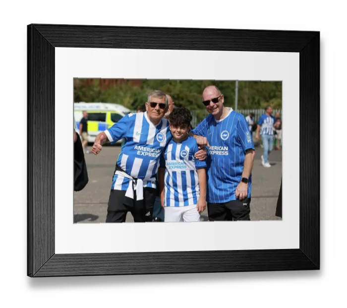 Framed Print : Brighton and Hove Albion v Aston Villa Premier League 23AUG26 Framed Print : Brighton and Hove Albion v Aston Villa Premier League 23AUG26