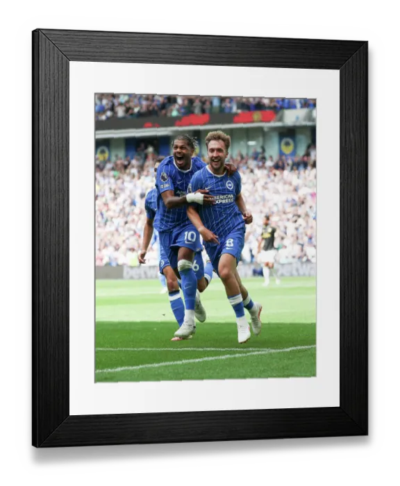 Framed Print : Brighton and Hove Albion v Aston Villa Premier League 23AUG26 Framed Print : Brighton and Hove Albion v Aston Villa Premier League 23AUG26