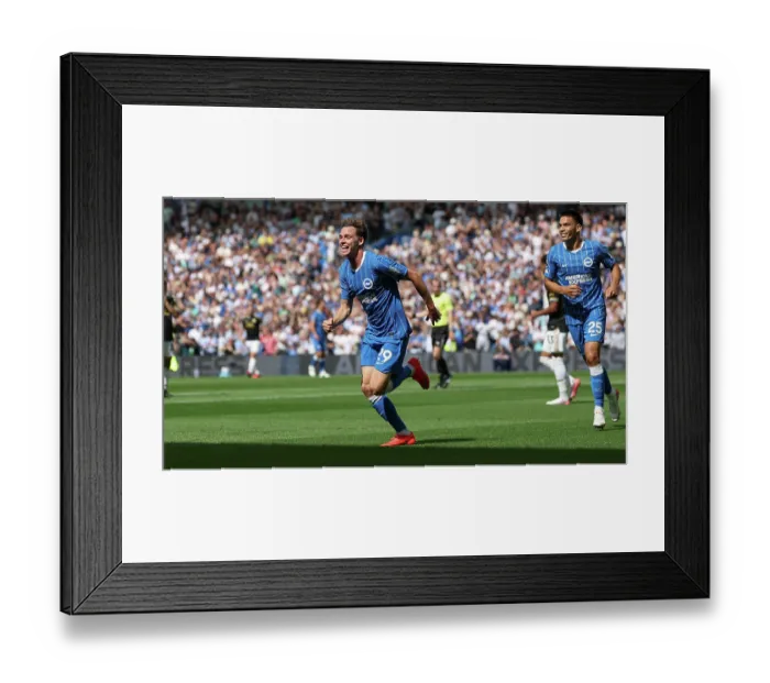 Framed Print : Brighton and Hove Albion v Aston Villa Premier League 23AUG26 Framed Print : Brighton and Hove Albion v Aston Villa Premier League 23AUG26