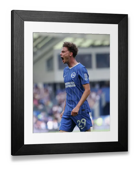Framed Print : Brighton and Hove Albion v Aston Villa Premier League 23AUG26 Framed Print : Brighton and Hove Albion v Aston Villa Premier League 23AUG26
