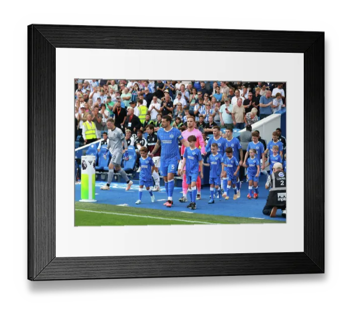 Framed Print : Brighton and Hove Albion v Aston Villa Premier League 23AUG26 Framed Print : Brighton and Hove Albion v Aston Villa Premier League 23AUG26