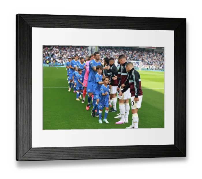 Framed Print : Brighton and Hove Albion v Aston Villa Premier League 23AUG26 Framed Print : Brighton and Hove Albion v Aston Villa Premier League 23AUG26