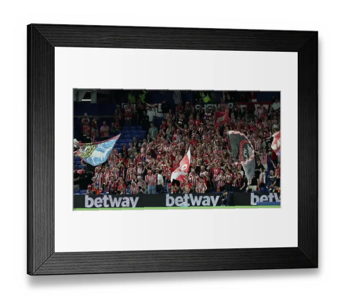 Framed Print : Brighton and Hove Albion v Troms IL Europa Conference League Qualifier  27AUG26