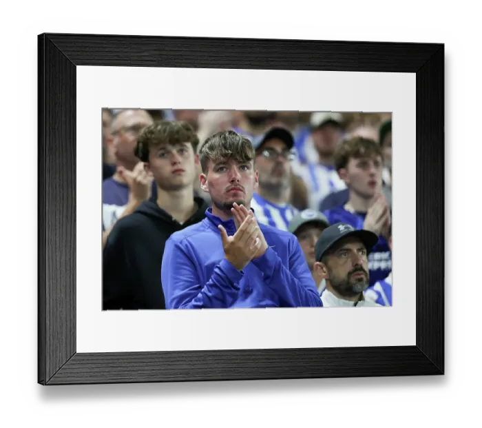 Framed Print : Brighton and Hove Albion v Tromsø IL Europa Conference League Qualifier 27AUG26 Framed Print : Brighton and Hove Albion v Tromsø IL Europa Conference League Qualifier 27AUG26