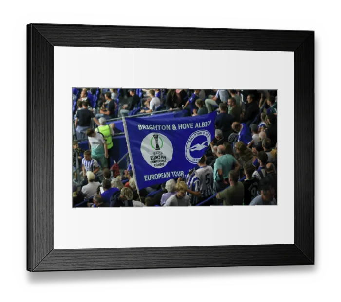 Framed Print : Brighton and Hove Albion v Troms IL Europa Conference League Qualifier  27AUG26