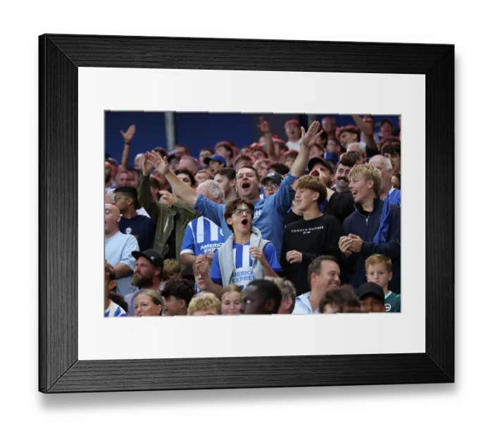 Framed Print : Brighton and Hove Albion v Troms IL Europa Conference League Qualifier 27AUG26 Framed Print : Brighton and Hove Albion v Troms IL Europa Conference League Qualifier 27AUG26