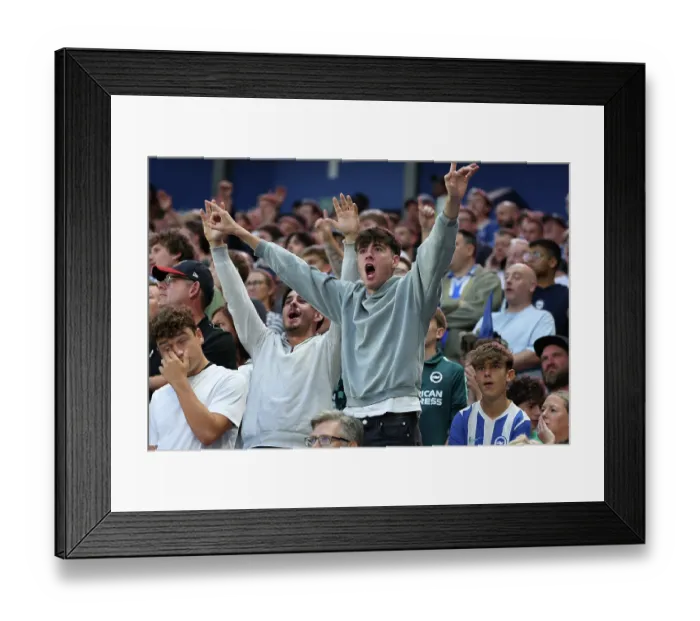 Framed Print : Brighton and Hove Albion v Troms IL Europa Conference League Qualifier 27AUG26 Framed Print : Brighton and Hove Albion v Troms IL Europa Conference League Qualifier 27AUG26