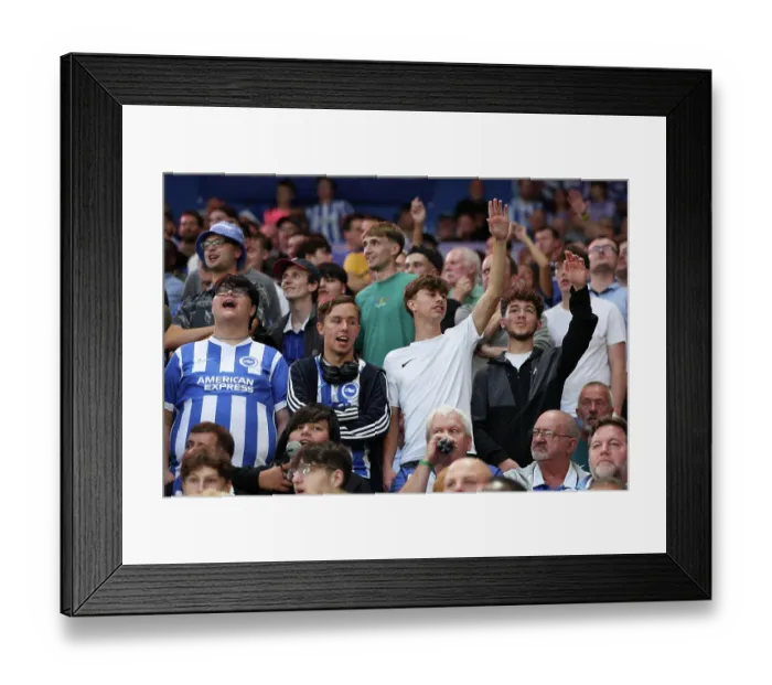 Framed Print : Brighton and Hove Albion v Troms IL Europa Conference League Qualifier 27AUG26 Framed Print : Brighton and Hove Albion v Troms IL Europa Conference League Qualifier 27AUG26