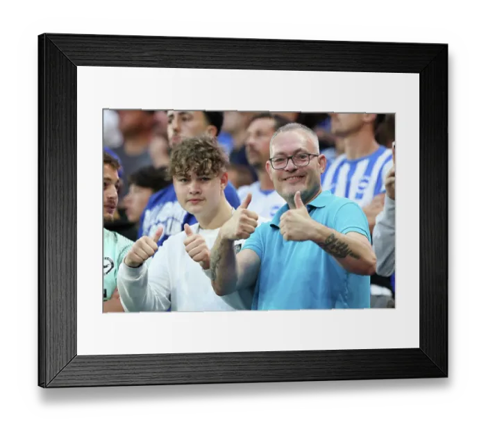 Framed Print : Brighton and Hove Albion v Tromsø IL Europa Conference League Qualifier 27AUG26 Framed Print : Brighton and Hove Albion v Tromsø IL Europa Conference League Qualifier 27AUG26