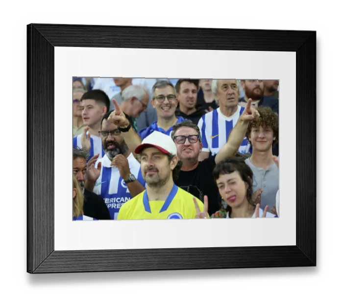 Framed Print : Brighton and Hove Albion v Tromsø IL Europa Conference League Qualifier 27AUG26 Framed Print : Brighton and Hove Albion v Tromsø IL Europa Conference League Qualifier 27AUG26
