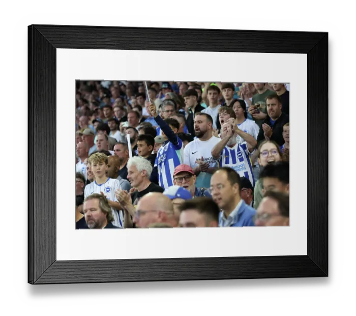 Framed Print : Brighton and Hove Albion v Tromsø IL Europa Conference League Qualifier  27AUG26