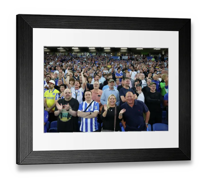 Framed Print : Brighton and Hove Albion v Tromsø IL Europa Conference League Qualifier 27AUG26 Framed Print : Brighton and Hove Albion v Tromsø IL Europa Conference League Qualifier 27AUG26