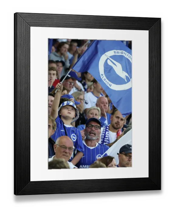Framed Print : Brighton and Hove Albion v Troms IL Europa Conference League Qualifier  27AUG26