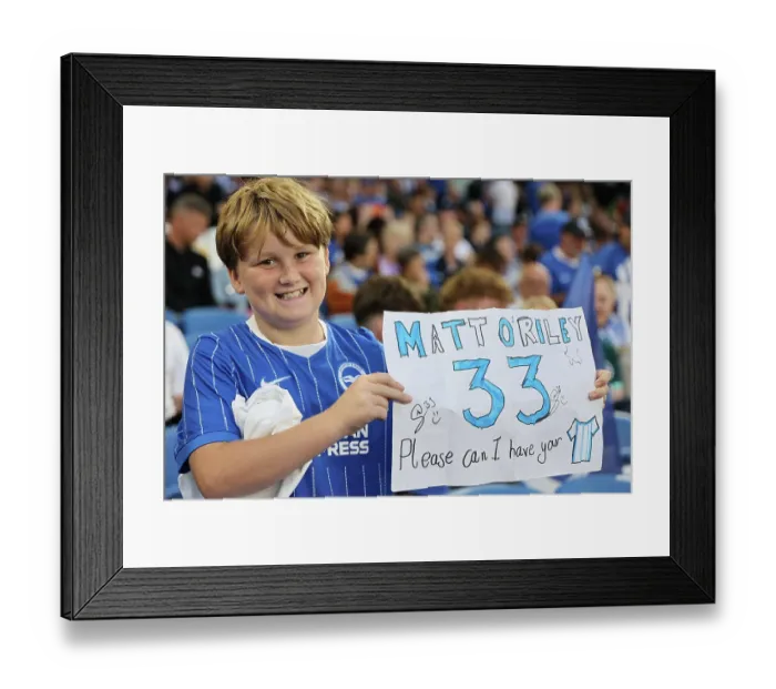 Framed Print : Brighton and Hove Albion v Troms IL Europa Conference League Qualifier 27AUG26 Framed Print : Brighton and Hove Albion v Troms IL Europa Conference League Qualifier 27AUG26