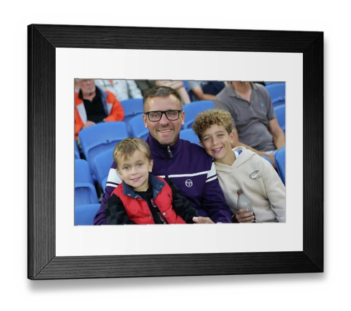 Framed Print : Brighton and Hove Albion v Troms IL Europa Conference League Qualifier  27AUG26