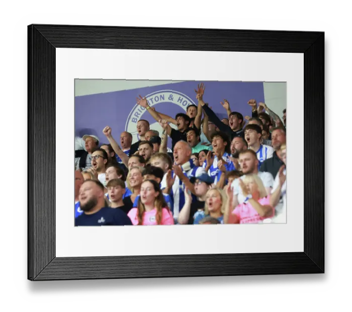 Framed Print : Brighton and Hove Albion v Troms IL Europa Conference League Qualifier 27AUG26 Framed Print : Brighton and Hove Albion v Troms IL Europa Conference League Qualifier 27AUG26