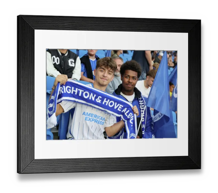 Framed Print : Brighton and Hove Albion v Troms IL Europa Conference League Qualifier 27AUG26 Framed Print : Brighton and Hove Albion v Troms IL Europa Conference League Qualifier 27AUG26