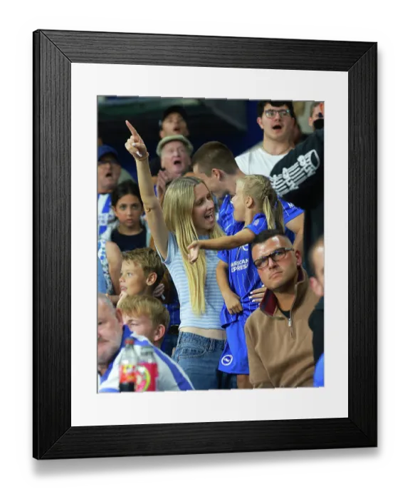 Framed Print : Brighton and Hove Albion v Troms IL Europa Conference League Qualifier  27AUG26