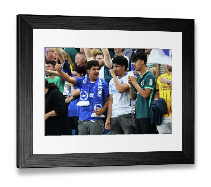 Framed Print : Brighton and Hove Albion v Troms IL Europa Conference League Qualifier 27AUG26 Framed Print : Brighton and Hove Albion v Troms IL Europa Conference League Qualifier 27AUG26