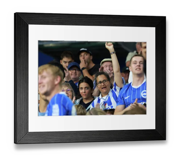 Framed Print : Brighton and Hove Albion v Troms IL Europa Conference League Qualifier 27AUG26 Framed Print : Brighton and Hove Albion v Troms IL Europa Conference League Qualifier 27AUG26