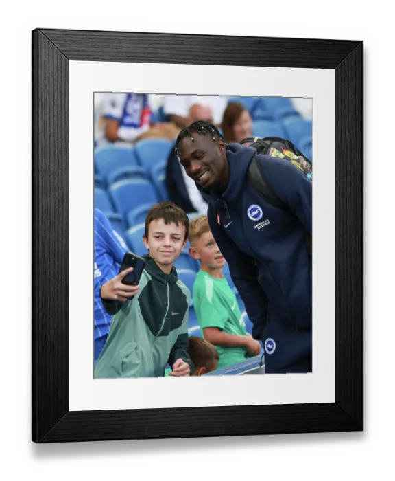 Framed Print : Brighton and Hove Albion v Troms IL Europa Conference League Qualifier  27AUG26